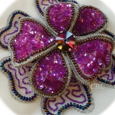 Broderie perlée de Lunéville