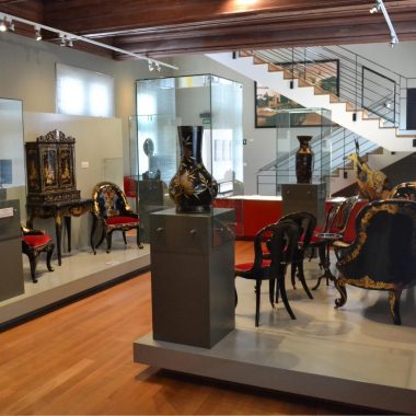 Vue intérieure du Musée au fil du papier