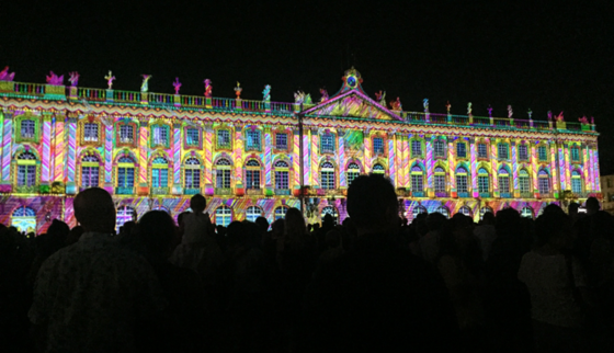 mapping d'été place Stanislas