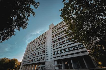 vue extérieure de la cité radieuse de Briey