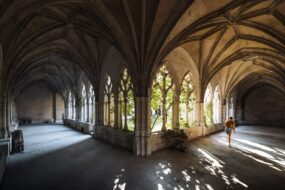 intérieur du cloitre de Toul