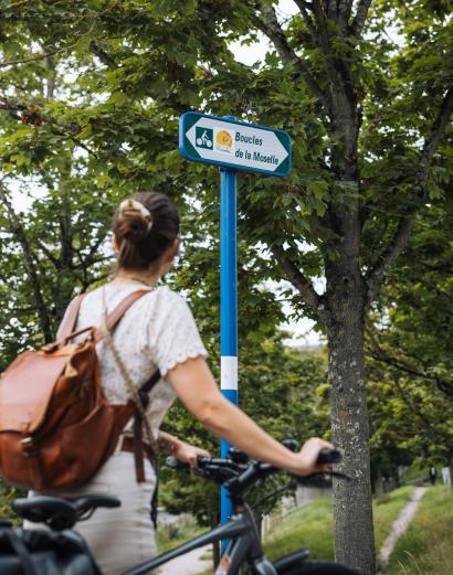 vélo sur la Boucle de la Moselle
