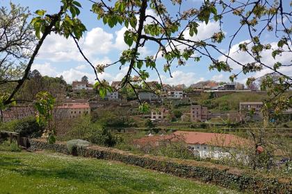 Vue depuis les anciens remparts de Briey