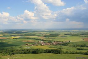 vue depuis la colline de Sion