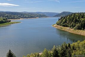 Roche des Corbeaux lac Pierre-Percée