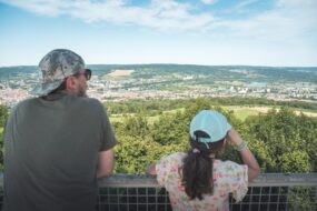 Point de vue depuis la butte de Mousson