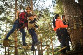 accrobranche en famille