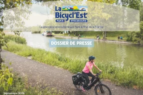 couverture dossier de presse de la Bicycl'est