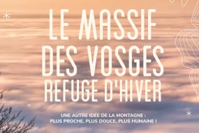 couverture dossier de presse Massif des Vosges hiver 26-27